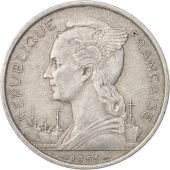 Madagascar, 5 Francs, 1953, Paris, TTB, Aluminum, KM:5, Lecompte:106