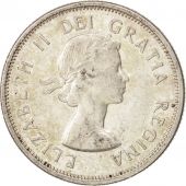 Canada, Elizabeth II, Dollar, 1962, Royal Canadian Mint, Ottawa, AU(50-53)