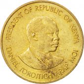 Kenya, 5 Cents, 1987, British Royal Mint, AU(55-58), Nickel-brass, KM:17