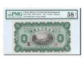 China, Territorial, 1 Dollar 1914, PMG Ch AU 58, Pick 566j