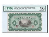 Chine, Territorial, 1 Dollar 1914, PMG Ch AU 58, Pick 566j