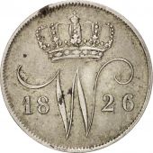 Pays-Bas, William I, 10 Cents, 1826, TTB+, Argent, KM:53