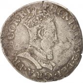 France, Henry II, Teston, 1549, Paris, VF(30-35), Silver, Duplessy:982