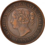 Canada, Victoria, Cent, 1859, Royal Canadian Mint, Ottawa, AU(50-53), Bronze