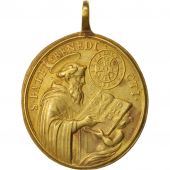 Vatican, Medal, St Benedict, Religions & beliefs, XVIIIth Century, AU(50-53)
