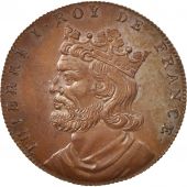 France, Medal, Thierri I, History, XIXth Century, MS(64), Copper, 32
