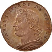 France, Medal, Charles II, History, XIXth Century, MS(65-70), Copper, 32