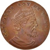 France, Medal, Lothaire, History, XIXth Century, MS(65-70), Copper, 33