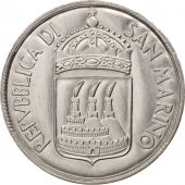 San Marino, 10 Lire, 1973, MS(65-70), Aluminum, KM:25