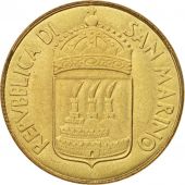 San Marino, 20 Lire, 1973, FDC, Aluminum-Bronze, KM:26