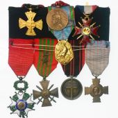 France, Ensemble de mdailles, Medal, 1945, Very Good Quality, Silver