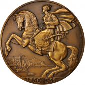 Algeria, Medal, Port dAlger, Shipping, 1935, Delamarre, SUP, Bronze, 68