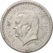 MONACO, 2 Francs, 1943, KM #121, EF(40-45), Aluminum, 27, 2.23
