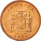 Jamaica, Elizabeth II, Cent, 1971, Franklin Mint, MS(60-62), Bronze, KM:45