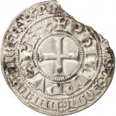 France, Philip IV, Gros Tournois, TB+, Argent, Duplessy:214