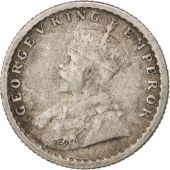 INDIA-BRITISH, George V, 1/4 Rupee, 1919, Bombay, TB, Argent, KM:518