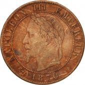 France, Napoleon III, Napolon III, Centime, 1870, Paris, TTB, Bronze