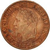 France, Napoleon III, Napolon III, Centime, 1870, Paris, EF(40-45)