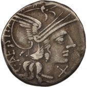 Antestia, Denarius, 146 BC, Roma, EF(40-45), Silver, Sear:1a