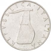 Italie, 5 Lire, 1973, Rome, SUP+, Aluminium, KM:92