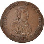 Spanish Netherlands, Token, Belgium, Charles II, Bruxelles, Bureau des Finances