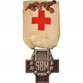 France, Secours aux blesss militaires, Medal, 1914-1919, Excellent Quality