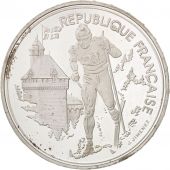 France, 100 Francs, 1991, MS(63), Silver, KM:994