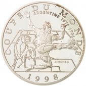 France, 10 Francs, 1997, MS(65-70), Silver, KM:1161