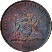 TRINIDAD & TOBAGO, Cent, 1980, SUP, Bronze, KM:29