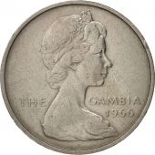 GAMBIA, THE, Shilling, 1966, EF(40-45), Copper-nickel, KM:4