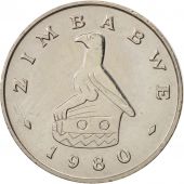 Zimbabwe, 10 Cents, 1980, TTB+, Copper-nickel, KM:3