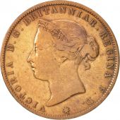 Jersey, Victoria, 1/24 Shilling, 1894, VF(30-35), Bronze, KM:7