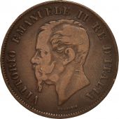 Italie, Vittorio Emanuele II, 5 Centesimi, 1867, Naples, TTB, Cuivre, KM:3.3