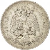 Mexico, 50 Centavos, 1925, Mexico City, VF(30-35), Silver, KM:447