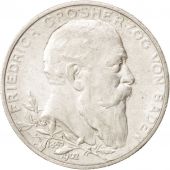 Etats allemands, BADEN, Friedrich I, 2 Mark, 1902, Berlin, SUP, Argent, KM:271