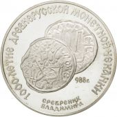 Russie, URSS (1922-1991), 3 Roubles 1988, KM Y211