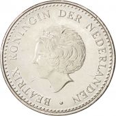 Netherlands Antilles, Juliana, 2-1/2 Gulden, 1980, AU(55-58), Nickel, KM:19
