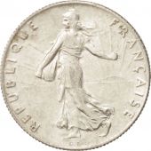 France, Semeuse, 50 Centimes, 1916, Paris, MS(63), Silver, KM:854, Gadoury:420