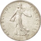 France, Semeuse, 50 Centimes, 1918, Paris, MS(63), Silver, KM:854, Gadoury:420