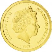 Solomon Islands, Elizabeth II, 10 Dollars, 2007, Colosseum, MS(65-70), Gold