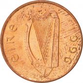 IRELAND REPUBLIC, Penny, 1996, AU(55-58), Copper Plated Steel, KM:20a