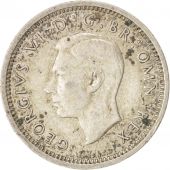 Great Britain, George VI, 3 Pence, 1940, AU(50-53), Silver, KM:848