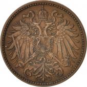 Autriche, Franz Joseph I, 2 Heller, 1897, TTB+, Bronze, KM:2801