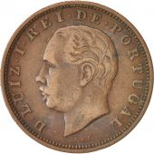Portugal, Luiz I, 20 Reis, 1883, TTB, Bronze, KM:527