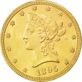 tats-Unis, 10 Dollars Coronet Head 1895 (Philadelphie), KM 102