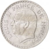 Monaco, Louis II, 5 Francs, 1945, AU(55-58), Aluminum, KM:122, Gadoury:135