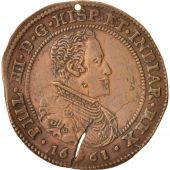 Spanish Netherlands, Token, Philippe IV, Anvers, Peace celebration, 1661