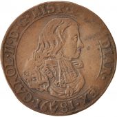 Pays-Bas, Token, Belgium, Charles II, Bruxelles, Bureau des Finances, 1681
