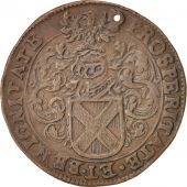 Belgique, Token, Spanish Netherlands, Charles II, Bruxelles, 1665, TTB+