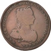 Belgium, Token, Austrian Netherlands, tats de Namur, 1744, VF(20-25), Copper